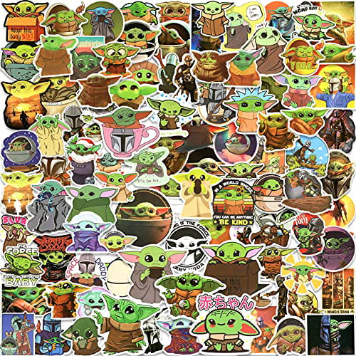 Cartoon Stickers Pack Star Wars No Repeat Laptop Toy Cute Style Decals 50PCS